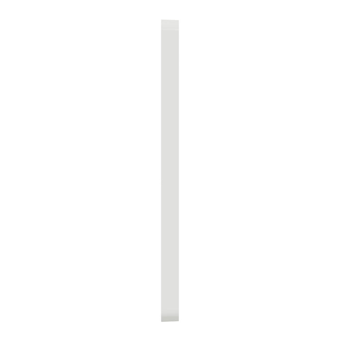 Square D 5 Gang Screwless Matte Wall Plate Wh