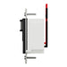 Schneider Electric Pir Occ/Vac Switch Comm Single Pole Bk
