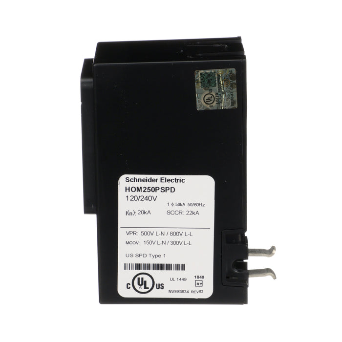 Square D Spd T2 Homeline Lc 50Ka 120/240V