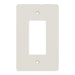 Square D 1 Gang Mid+ Wall Plate La