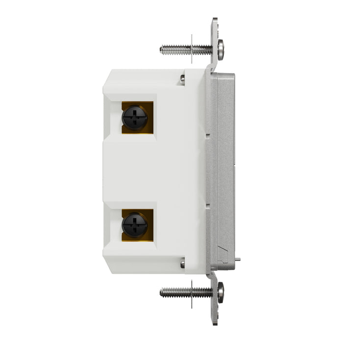 Schneider Electric Rckr Dual-Ld Dim. 600W Resi Sngl Pol Gy