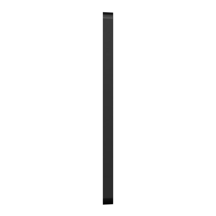 Square D 1 Gang Mid+ Wall Plate Bk