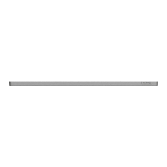 Square D 5 Gang Screwless Matte Wall Plate Gy