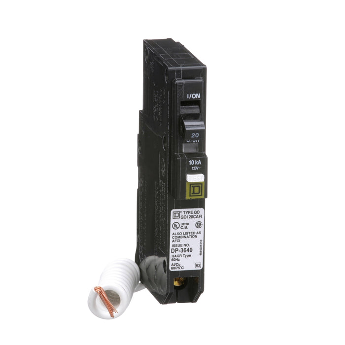 Square D Miniature Circuit Breaker 120V 20A