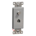 Square D Catv/Tel F/Rj11 4P4C Strap Gy