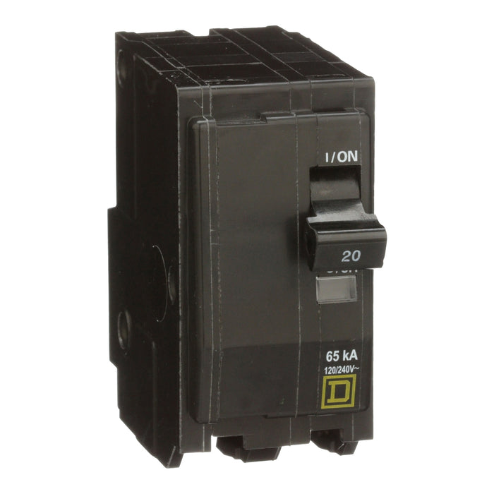 Schneider Electric Miniature Circuit Breaker 120/240V 20A QH220