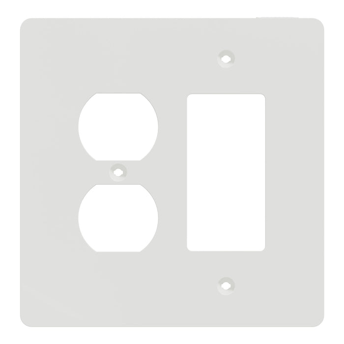 Square D 2 G Mid+ 1 Duplex 1 Deco Wp Wh