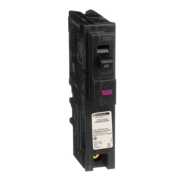Schneider Electric Miniature Circuit Breaker 120V 20A Chom120Pdf