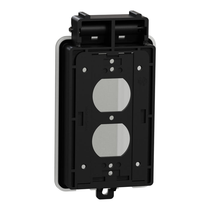 Square D 1G Weatherproof Cvr Std_Deco Vert Mount