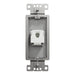 Square D Data Cat 6 Rj45 Strap Gy