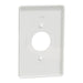 Square D 1 G Mid+ Single Outlet Wall Plate Wh