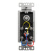 Square D Catv/Tel F/Rj11 4P4C Strap Bk