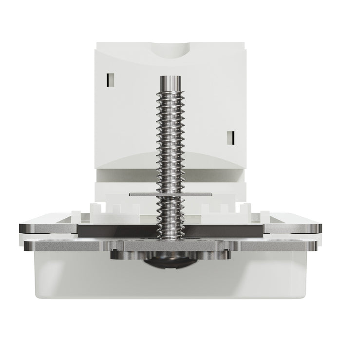 Square D Data Cat 6 Rj45 Strap Wh