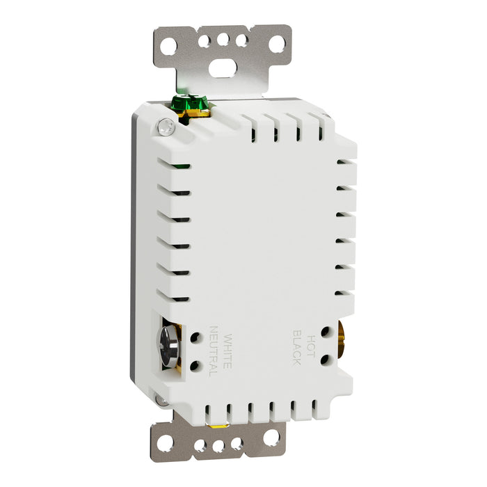 Schneider Electric Usb A/C 5.4A Chargr Tr Duplx 15A Recp Gy