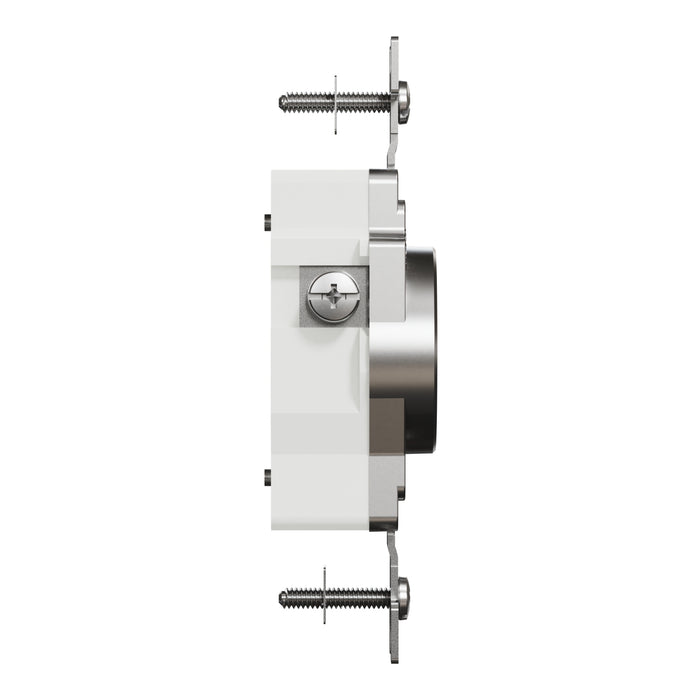 Schneider Electric Tr 15A Single Outlet Comm Gy