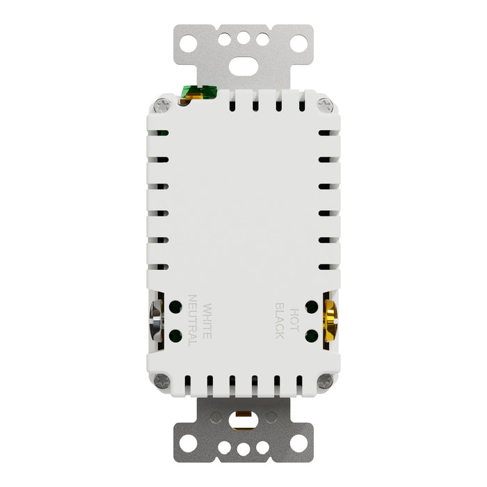 Schneider Electric Usb A/C 5.4A Chargr Tr Duplx 15A Recp Wh