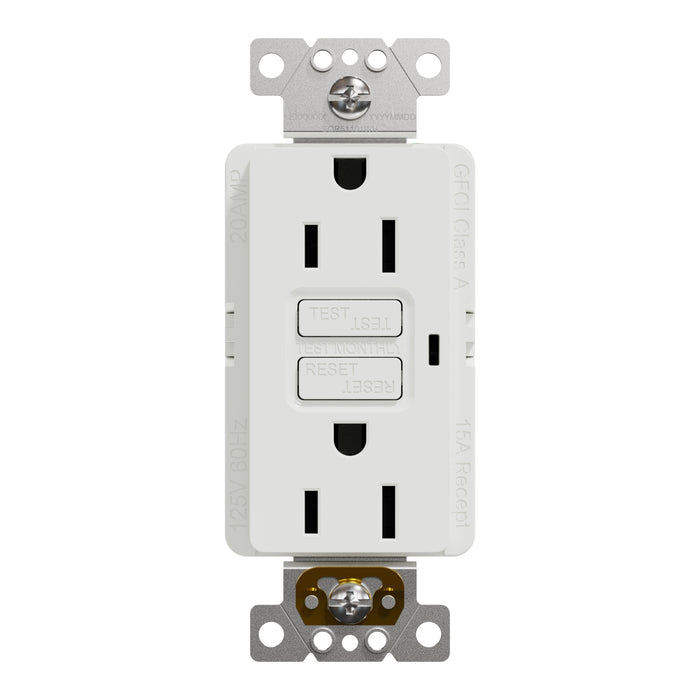 Schneider Electric Tr Gfci 15A Receptacle Resi Wh