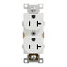 Schneider Electric Tr 20A Duplex Outlet Comm Wh