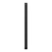 Square D 1 Gang Screwless Matte Wall Plate Bk