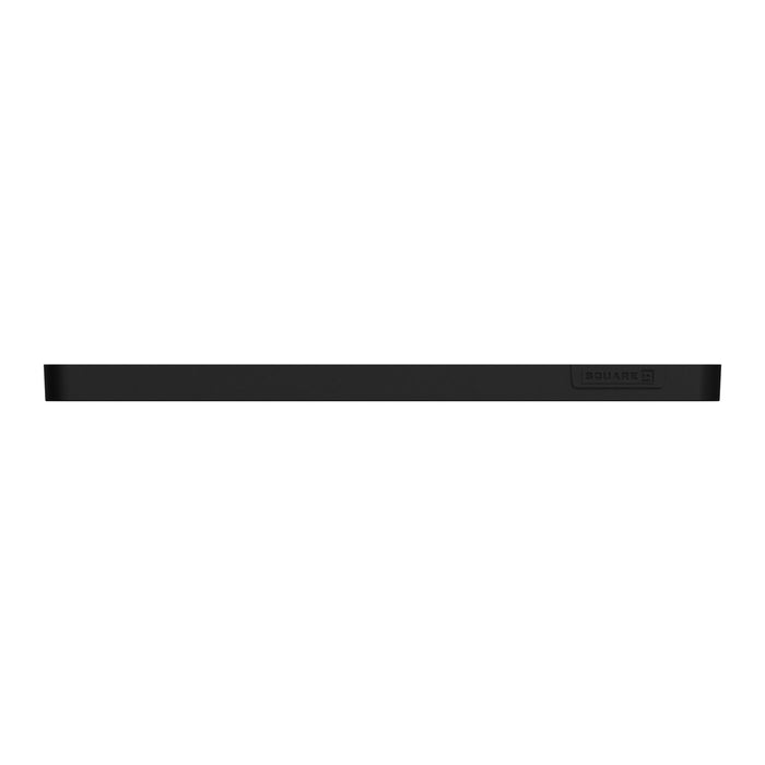 Square D 2 Gang Mid+ Wall Plate Bk