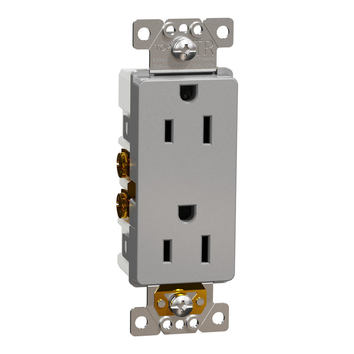 Schneider Electric Tr 15A Receptacle Resi Gy