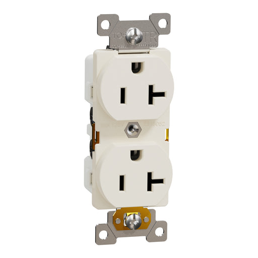 Schneider Electric Tr 20A Duplex Outlet Comm La