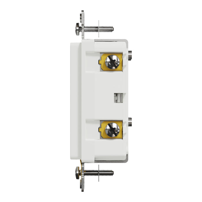 Schneider Electric Tr 15A Lighted Receptacle Resi Wh
