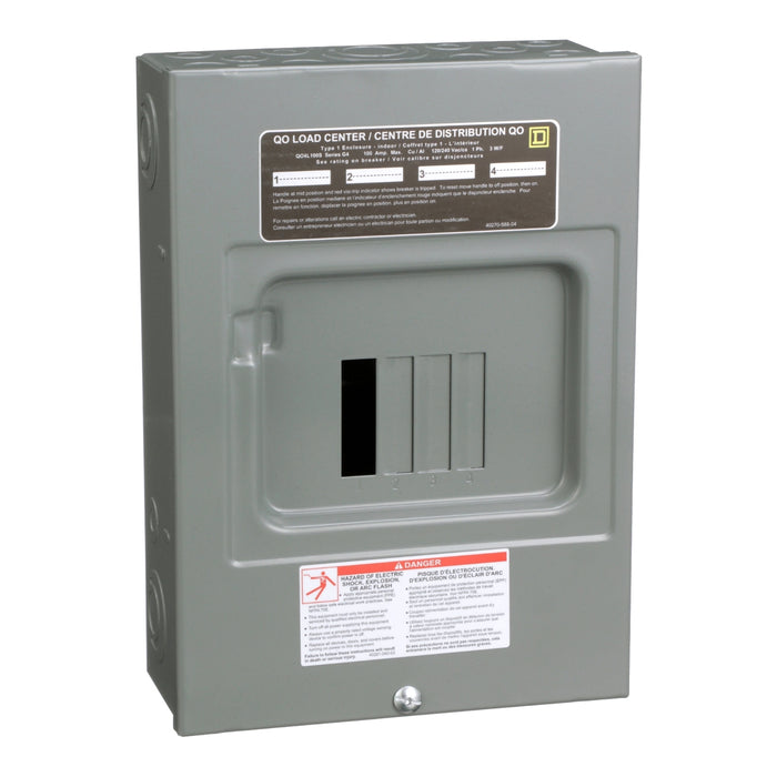 Square D Ld Ctr Qo Mlo 240V 100A 1Ph 4Sp Csa List