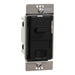 Schneider Electric Slide Dual-Ld Dim. 600W Resi Sngl Pol Bk