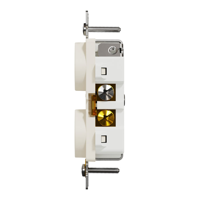 Schneider Electric Tr 20A Duplex Outlet Comm La