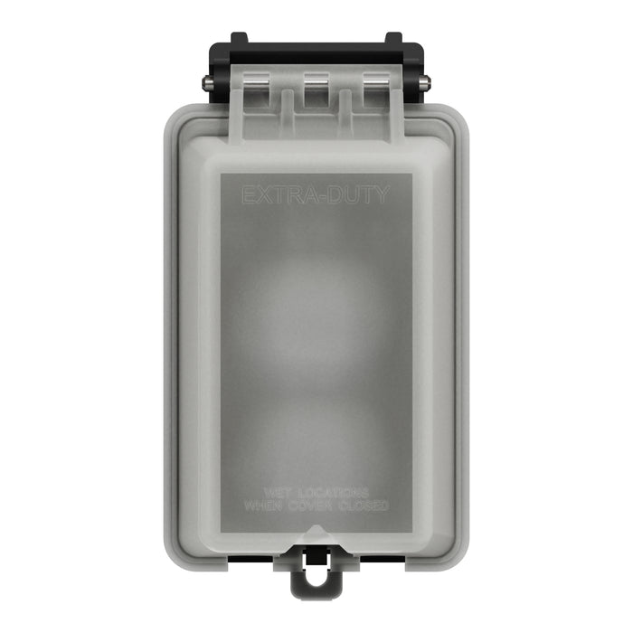 Square D 1G Weatherproof Cvr Std_Deco Vert Mount