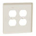 Square D 2 G Mid+ 2 Duplex Outlet Wall Plt La