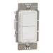 Schneider Electric Rckr Dual-Ld Dim. 600W Resi Sngl Pol Wh