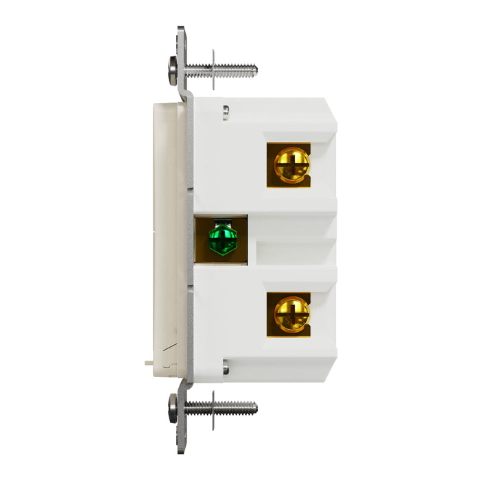 Schneider Electric Rckr Dual-Ld Dim. 600W Resi Sngl Pol La