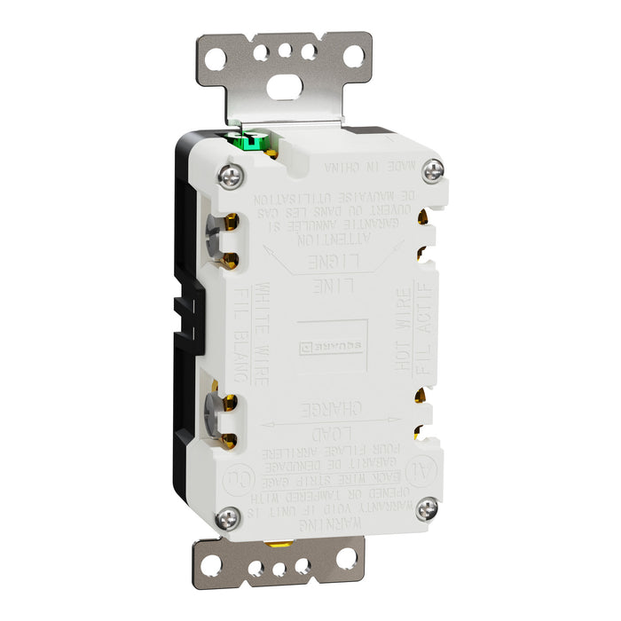 Schneider Electric Tr Gfci 20A Receptacle Comm Bk
