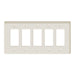 Square D 5 Gang Mid+ Wall Plate La