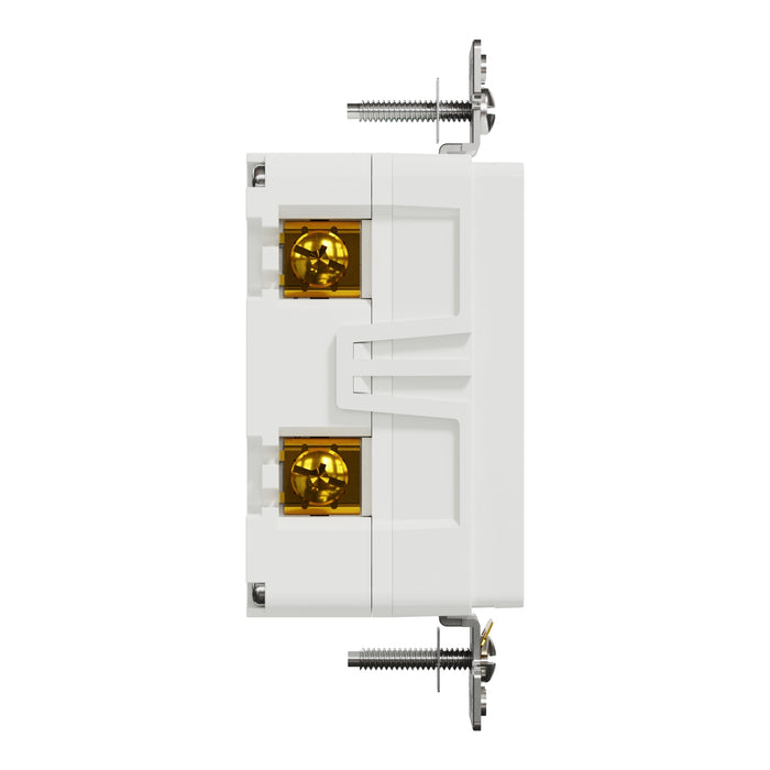 Schneider Electric Wr/Tr Gfci 15A Receptacle Resi Wh