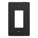Square D 1 Gang Mid+ Wall Plate Bk