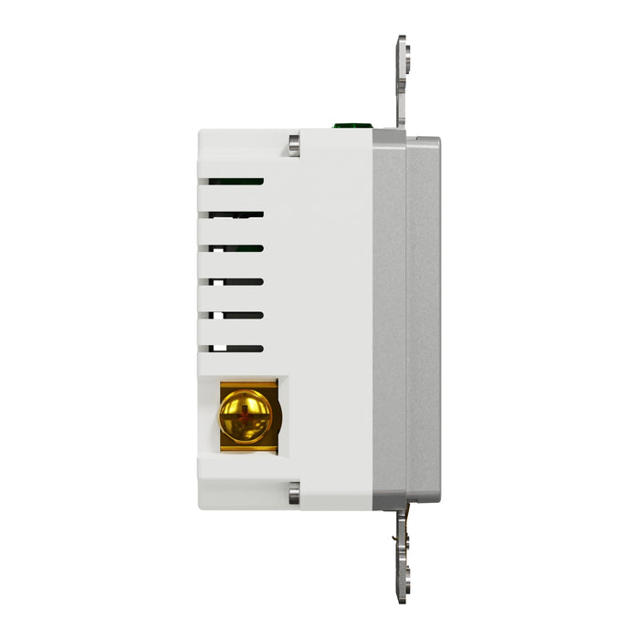 Schneider Electric Usb A/C 5.4A Chargr Tr Duplx 15A Recp Gy