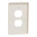 Square D 1 G Mid+ Duplex Outlet Wall Plate La