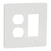 Square D 2 G Mid+ 1 Duplex 1 Deco Wp Wh