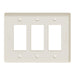 Square D 3 Gang Mid+ Wall Plate La