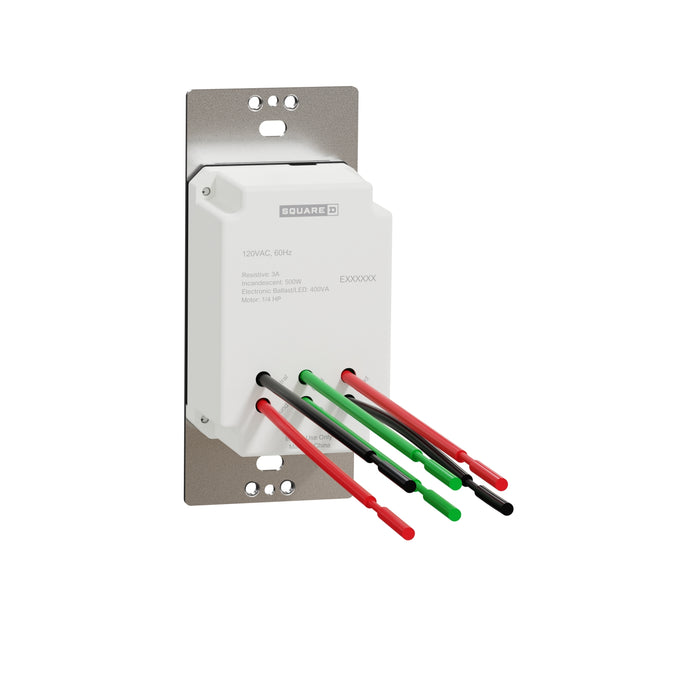 Schneider Electric Pir/Humidity Sensor Fan/Light Control Bk