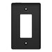 Square D 1 Gang Mid+ Wall Plate Bk