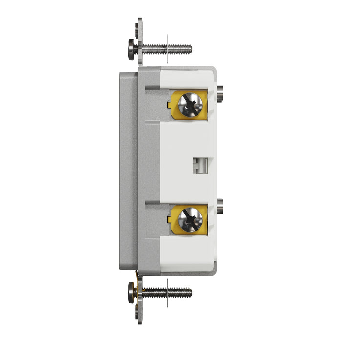 Schneider Electric Tr 15A Lighted Receptacle Resi Gy