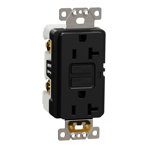 Schneider Electric Tr Gfci 20A Receptacle Comm Bk