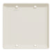 Square D 2 Gang Blank Wall Plate La