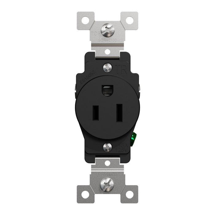Schneider Electric Tr 15A Single Outlet Comm Bk