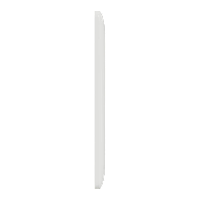 Square D 2 Gang Blank Wall Plate Wh