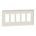 Square D 5 Gang Mid+ Wall Plate La